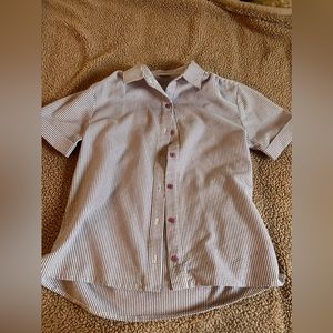 Every day stripped purple top